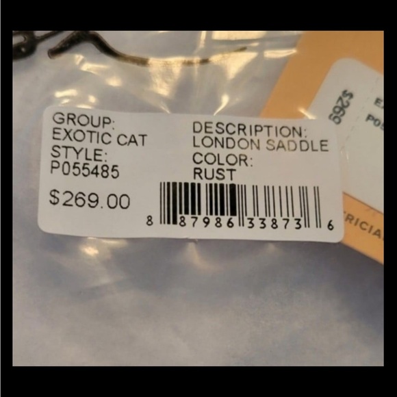 Patricia Nash Heritage Rust London Saddlebag Crossbody - Picture 13 of 16